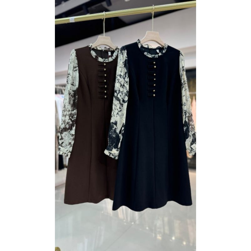 Dress Korean import premium "YOLANDA" up