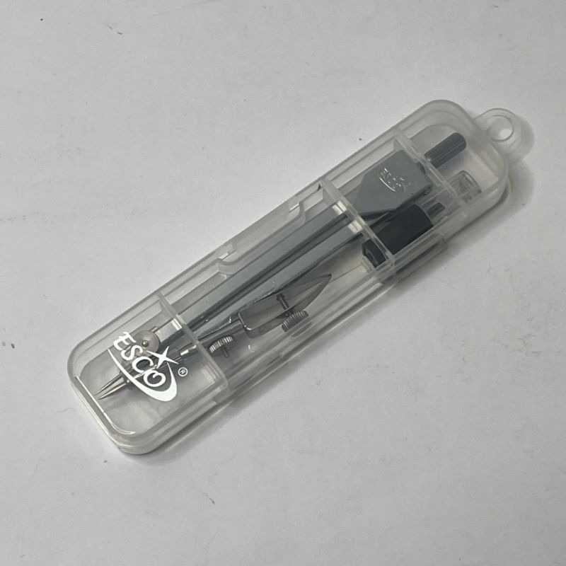 

jangka pensil esco besi math set