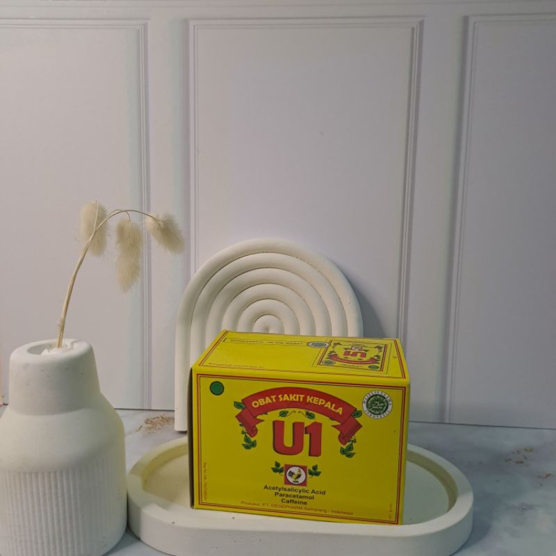 Puyer U1 Box Obat Sakit Kepala / Sakit Gigi Jamu Jago