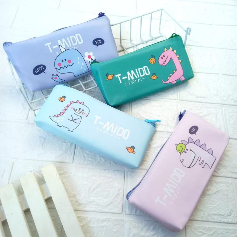 

Kotak Pensil Tempat Pensil Medium Pencil Case Gambar Kartun Lucu T Mido And Friends