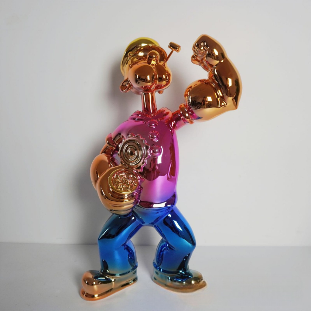 Pajangan Dekorasi Modern Patung Popeye Modern Unik / Popeye Figure M60