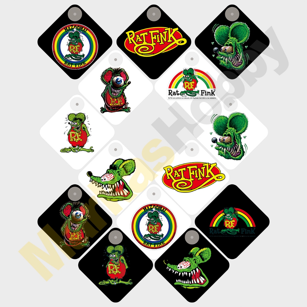 Car Sign Board RATFINK