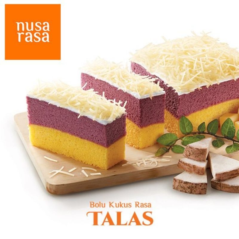 

Nusa Rasa Talas Keju | Bolu Kukus Nusa Rasa Premium