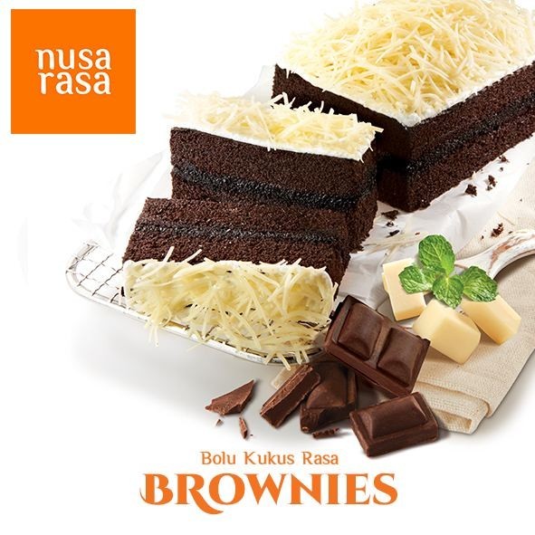 

Nusa Rasa Brownies Keju | Bolu Kukus Nusa Rasa Premium