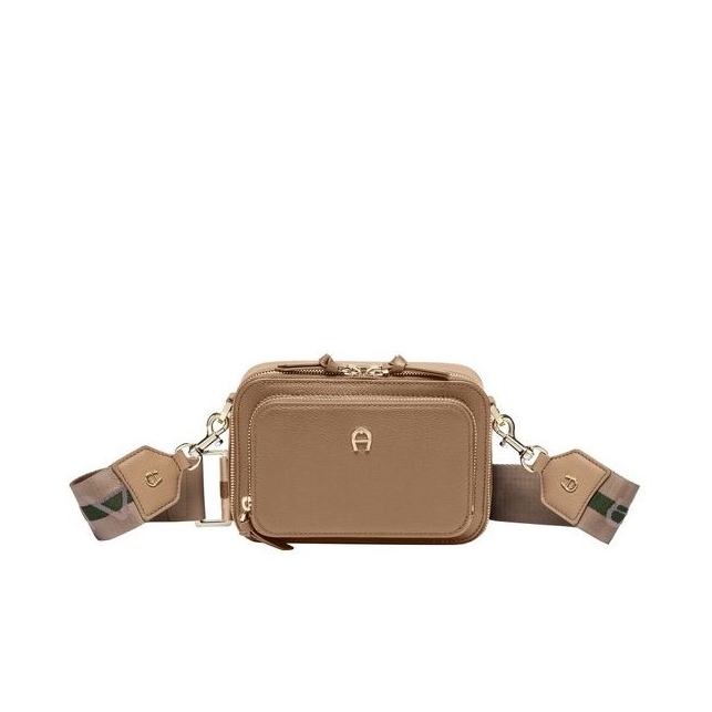Tas Wanita Selempang Aigner Sling Zita Vanity Beige