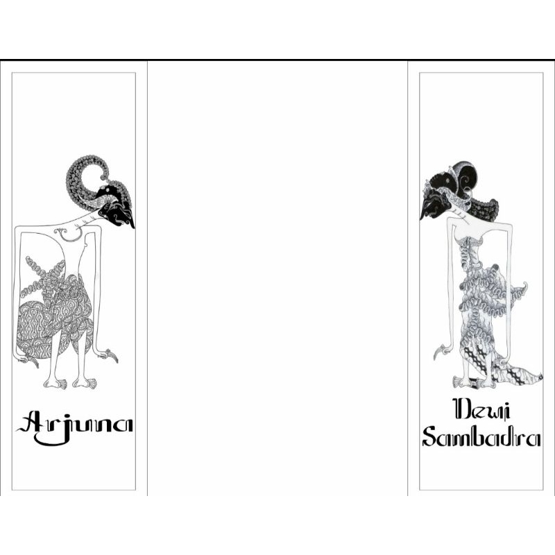 invoice ukiran batu alam motif wayang