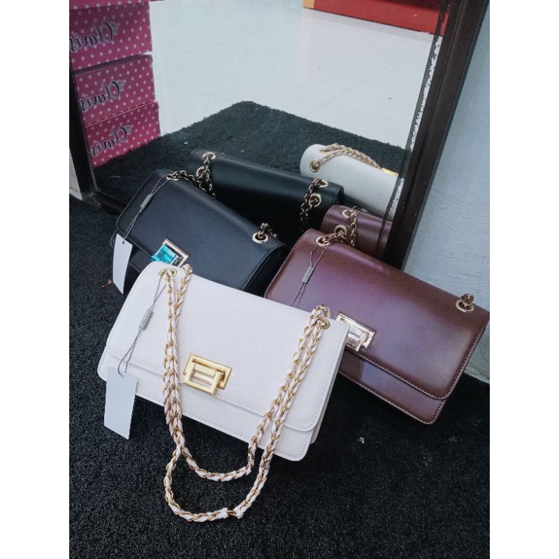 Tas Wanita Selempang Rantai Terbaru Sling Bag chain CK1020