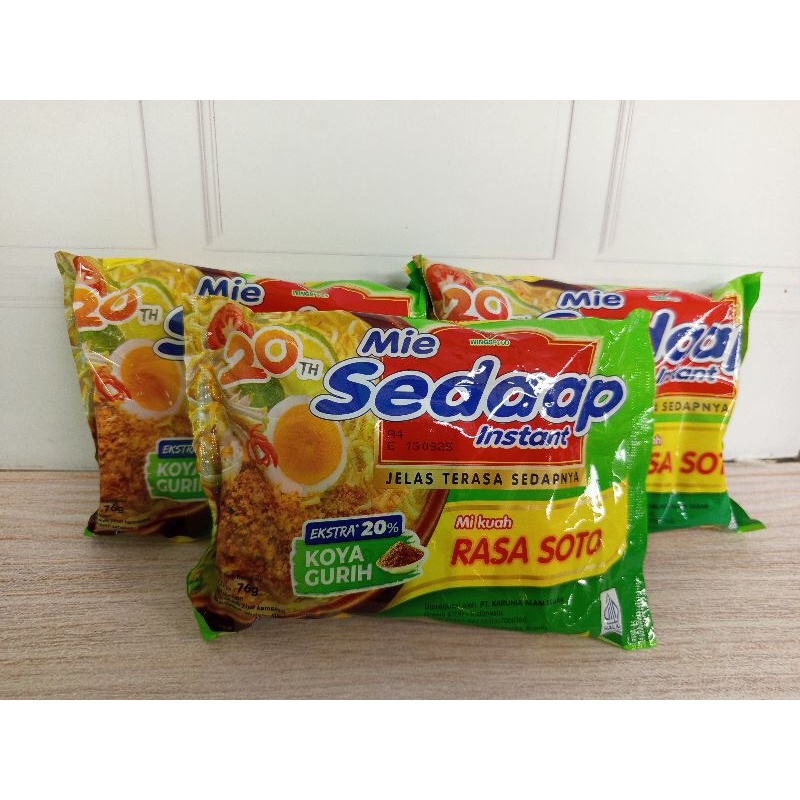 

SEDAP KUAH SOTO 3PCS