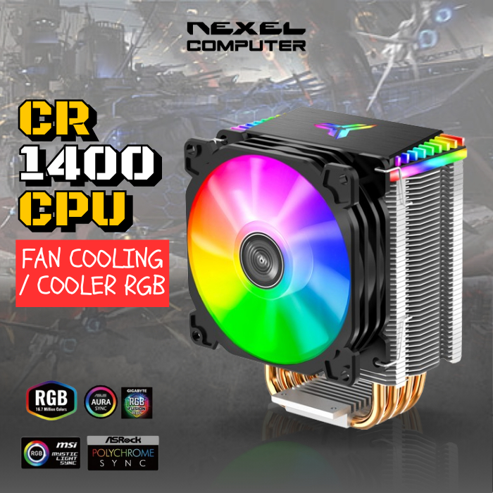 CPU FAN COOLING - JONSBO CR1400 RGB