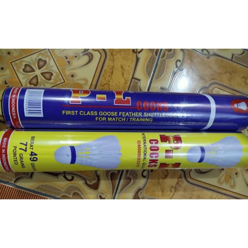 SHUTTLECOCK BADMINTON PL UNGU BARCODE ASLI