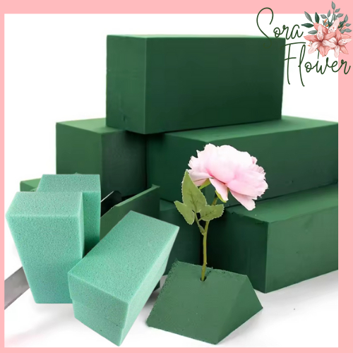 isi 8 Oasis Foam Bunga / Busa Bunga/ Oasis Foam Kering / Oasis Basah / Gabus U06