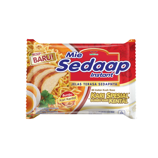 

Sedaap Mi Instan Kari Spesial 75 gr