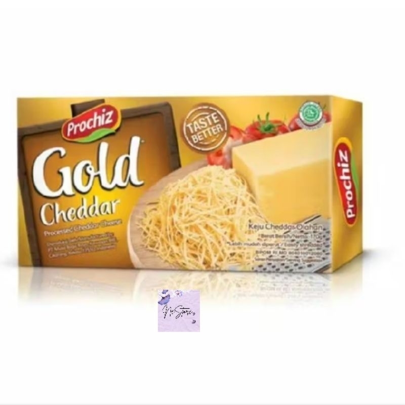 

PROCHIZ Gold Keju Cheddar Olahan 160 g