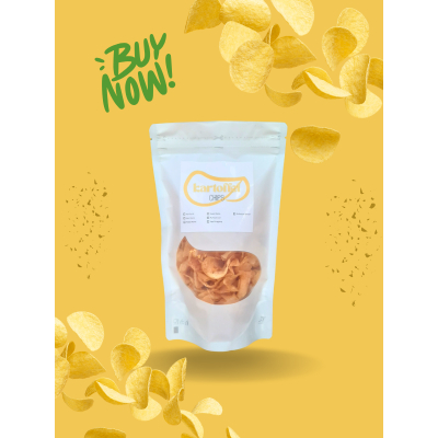 

Keripik Kentang Super Pedes Kartoffel Chip super nagih kripik kentang enak
