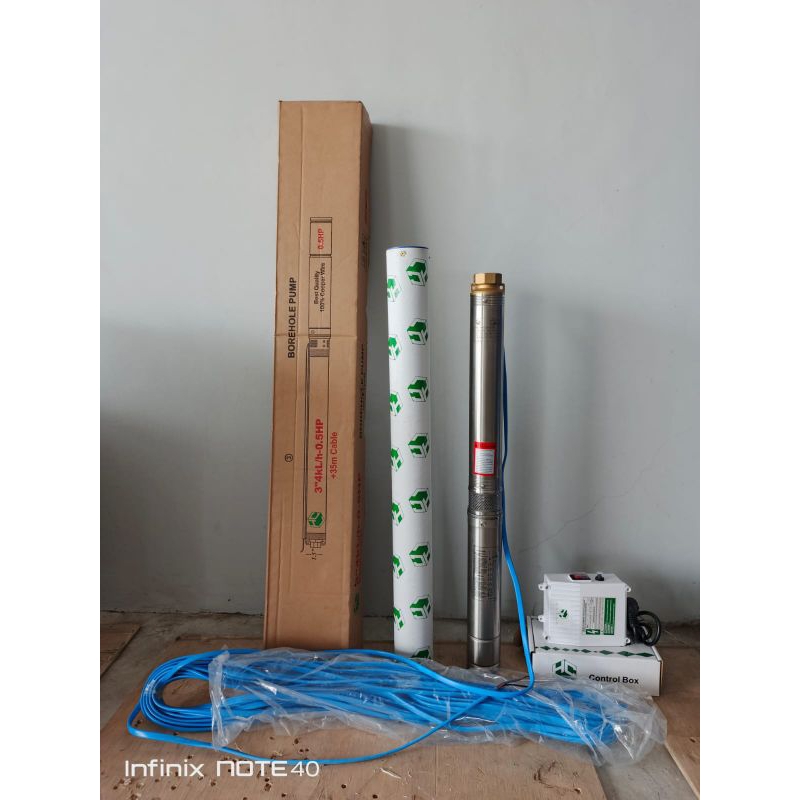 3" 0.5hp 4kubik plus kabel 35m output 1.5"/pompa air sibel/HCL pump/pompa air celup