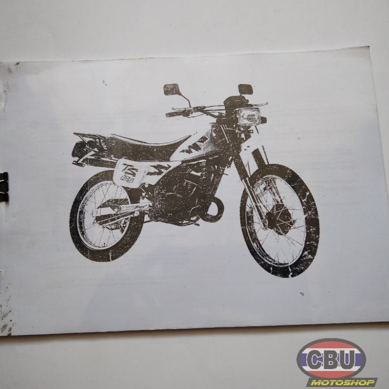 Buku Part Katalog Suzuki TS 125