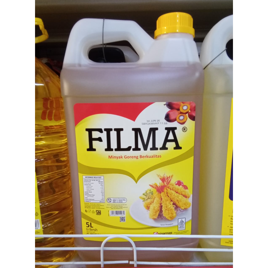 

Filma Minyak Goreng Jerigen Botol 5 Liter