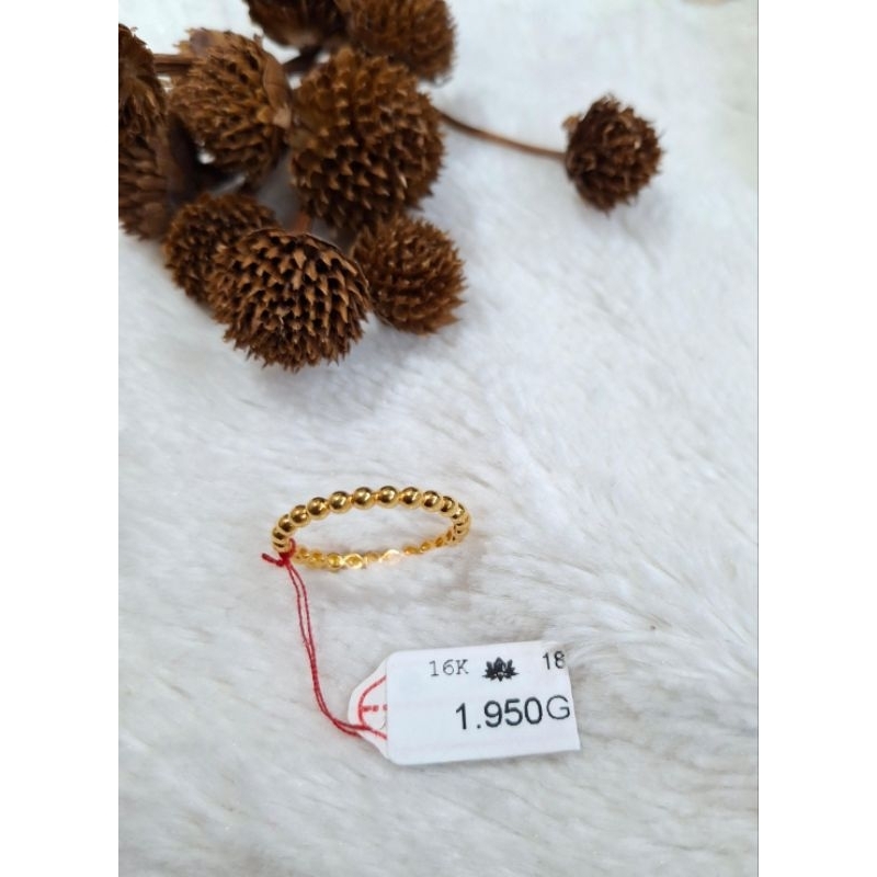 Cincin emas 70 bola bubble