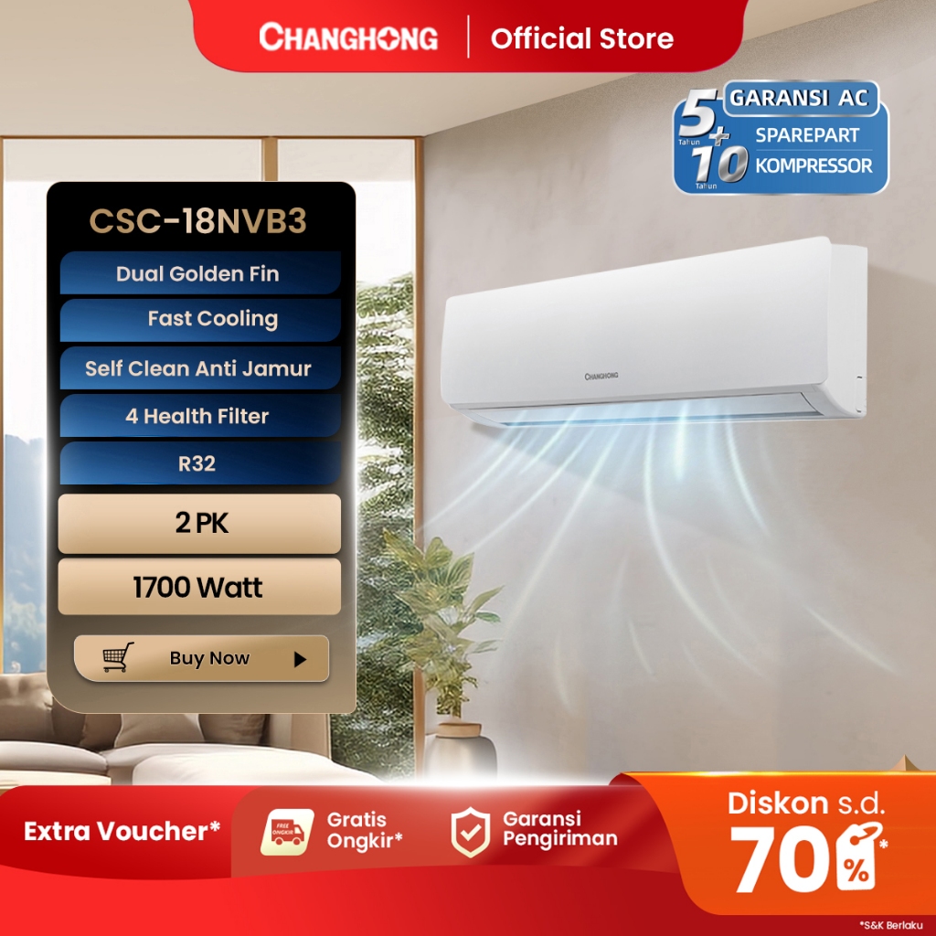 Changhong CSC-18NVB3 AC Standard 2 PK