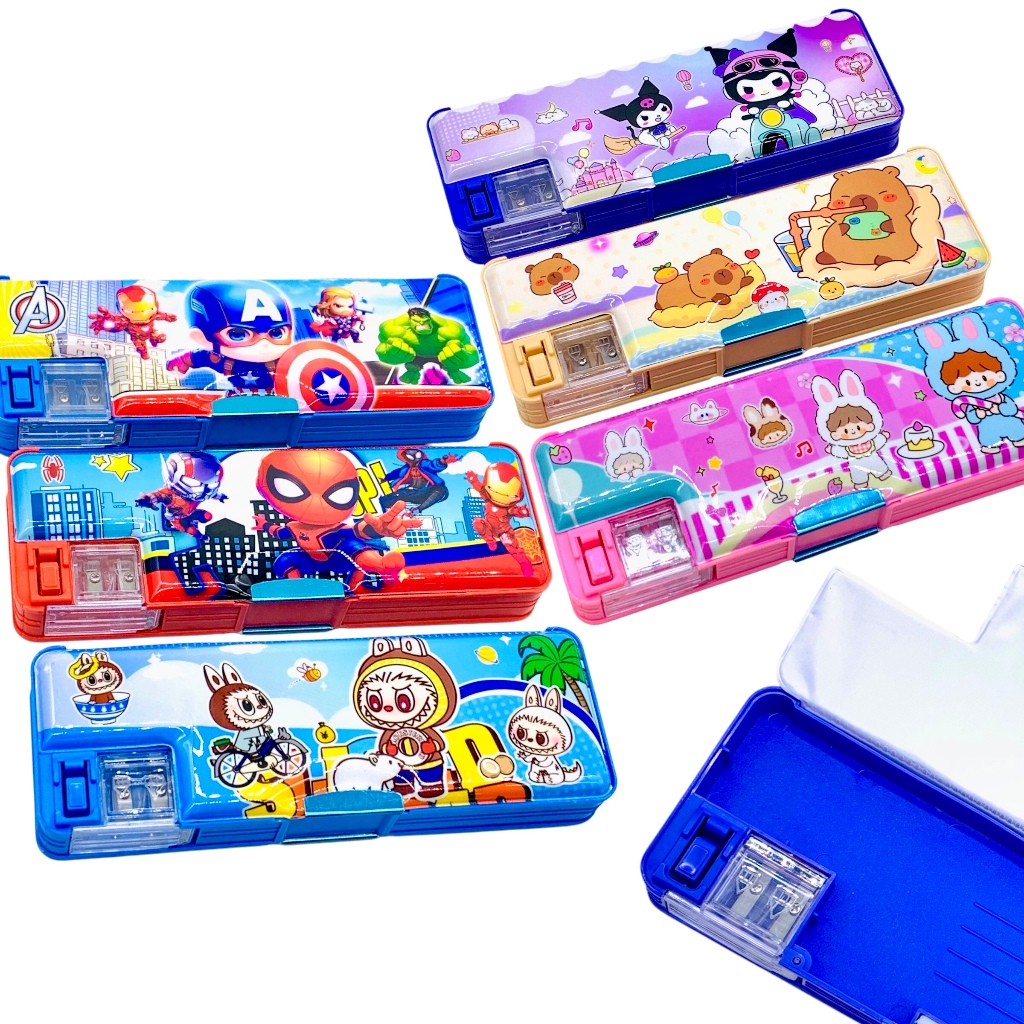 

TEMPAT PENSIL MAGNET FC-1757-1 (21x7.5x3) / KOTAK PENSIL / PENCIL CASE KARAKTER