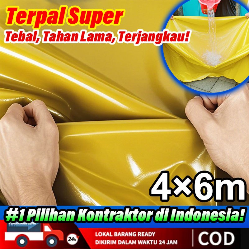 【Bahan Anti Air Tebal Dengan 5 Lapisan】terpal tenda terpal anti air dan panas 1x2 2×2 2x4 2×6 3x4 3x