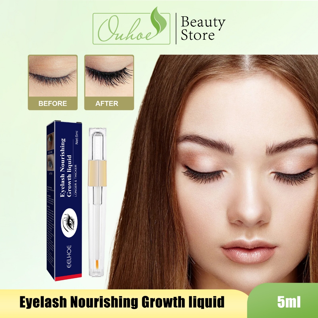 EELHOE Serum Penumbuh Bulu Mata 5ml | Serum Penumbuh Bulu Mata/Maskara Penumbuh Bulu Mata | Meningka
