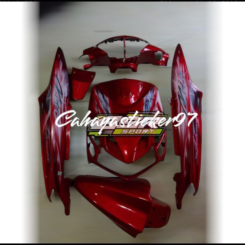 FULL BODY ALUS MIO SMILE MERAH MAROON