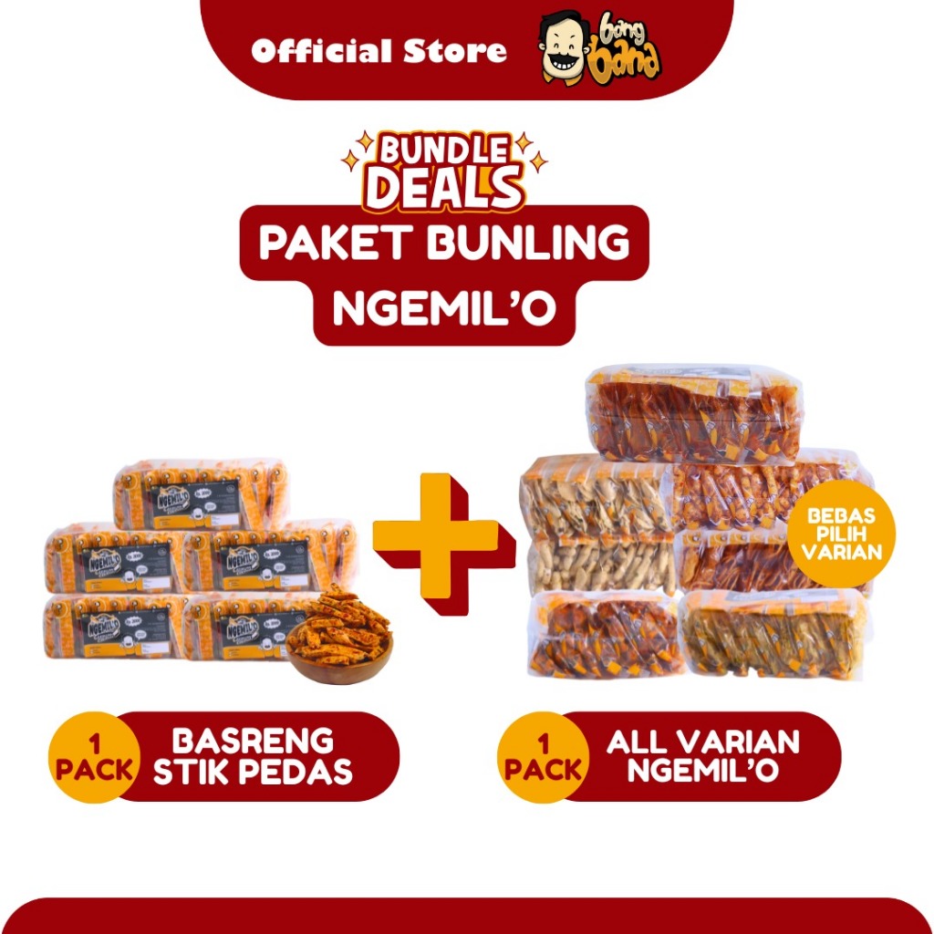 

Paket Bundling Hemat Basreng Kripca Makaroni Bantat Pedas Cikruh Kemasan Pack