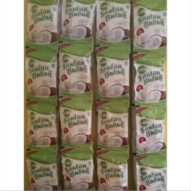 

santan bubuk harga per 1 renteng isi 10 // Santan kelapa bubuk