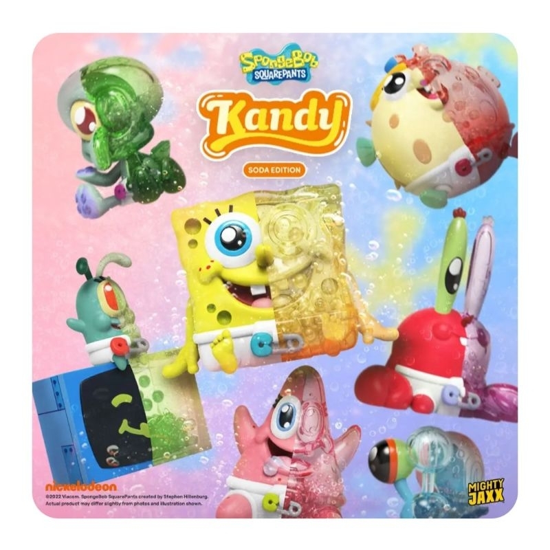 Mighty Jaxx - SpongeBob SquarePants Soda Edition || 25th Anniversary Band Geeks Series BlindBox (6De