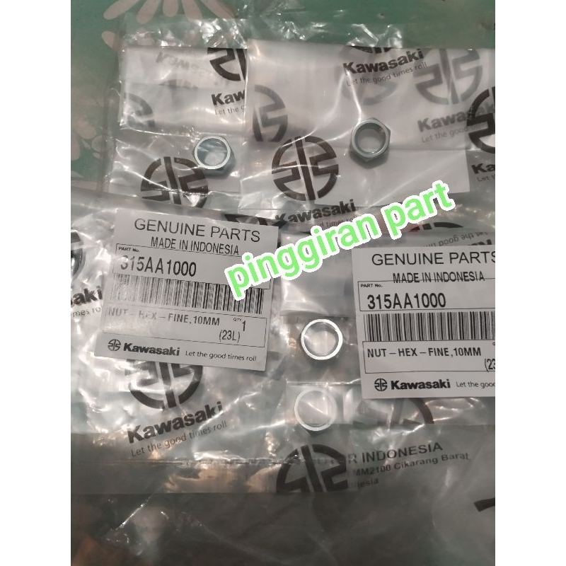 mur baut dudukan gear nap gear blitz edge athlete kaze ZX130 isi 4 pcs original