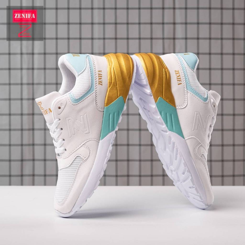 ZENIFA 667 -  SEPATU WANITA SNEAKERS OLAHRAGA JALAN JALAN KEKINIAN SIZE 36-40
