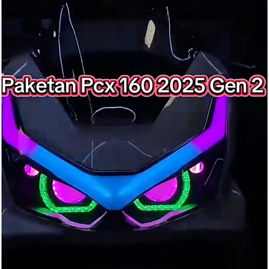 Lampu Depan Biled Pcx 160 New 2025 pnp saklar full set rjb android