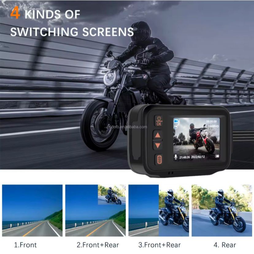 MINNAMOTO Dashcam Race Motor Recorder Camera