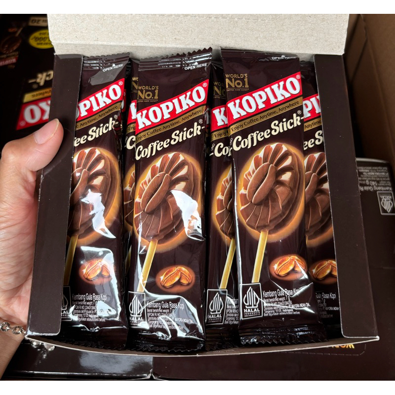 agen distributor makanan ringan snack cemilan permen kopiko coffee stick pack murah rasa kopi berkua