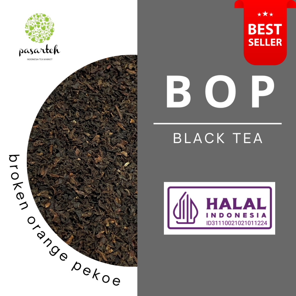 

[ Pasarteh ] Indonesian Black Tea BOP / Teh Hitam BOP / Teh BOP / Teh Hitam / Es Teh Indonesia