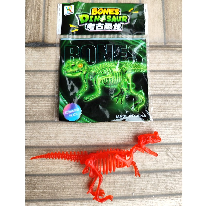 Mainan puzzle rakit dinosaurus - puzzle tulang dinosaurus - fosil dinosaurus - DIY puzzle tulang fos