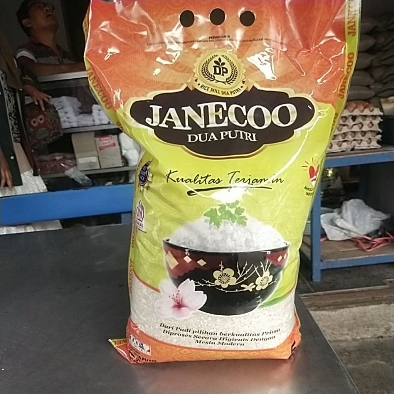 

beras premium 5 kilo janecoo pulen