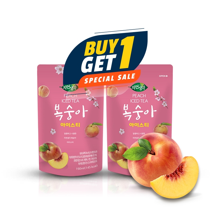

THINK NATURE Peach Iced Tea 190ml