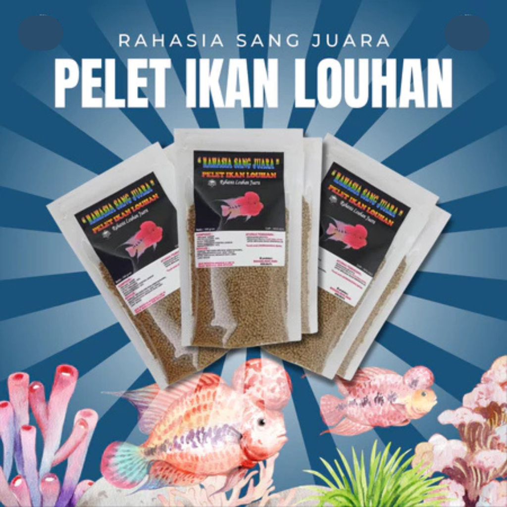 PELET LOUHAN UNTUK WARNA DAN JENONG 100g
