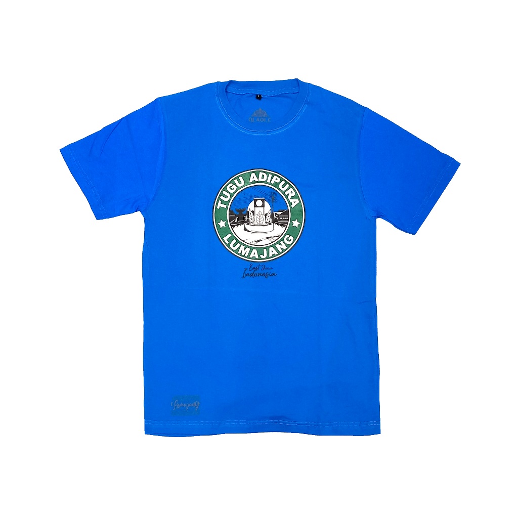 Kaos khas LUMAJANG TUGU ADIPURA kaos has lumajang kaos katun kaos oleh oleh lumajang kaos murah