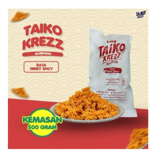 

Taiko Krezz Guripang Rasa Sweet Spicy