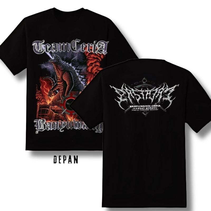 Kaos Team Ceria Pastajal keren /  long slevee