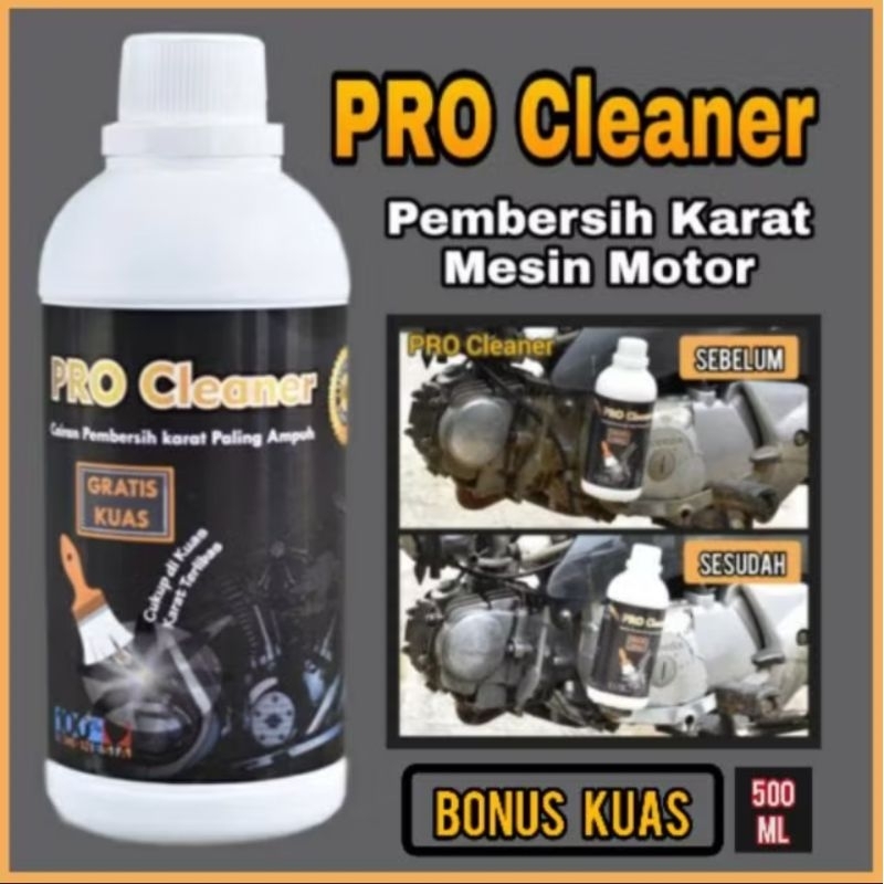Pembersih Karat Besi Stainless Steel Mesin Knalpot Motor Paling Ampuh Engine Degreaser - PRO Cleaner