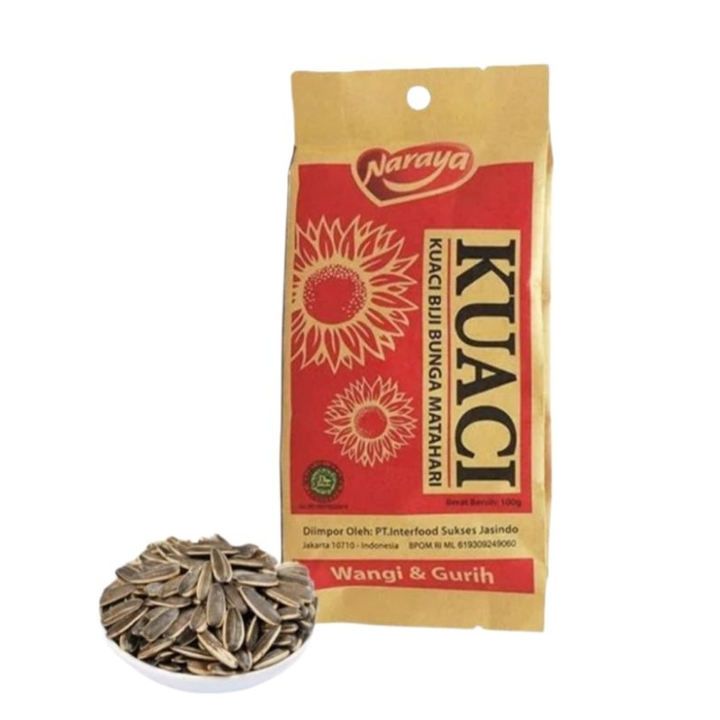 

Naraya Kuaci Biji Bunga Matahari 100g