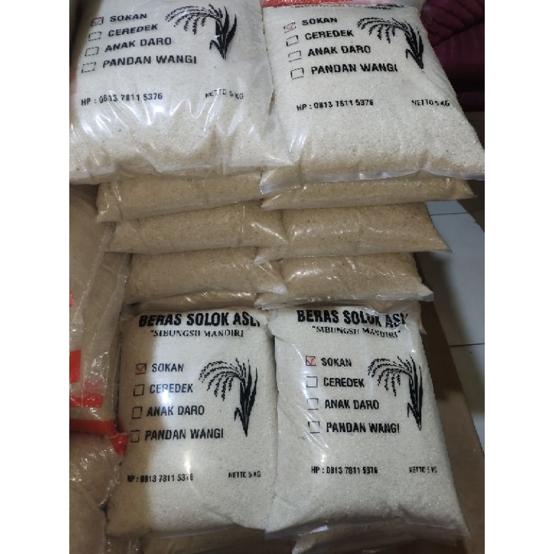 

Sibungsu Mandiri - Beras Sokan Solok Asli
