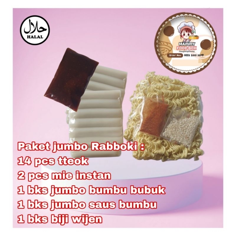 

Paket Jumbo Rabboki Mammy Food