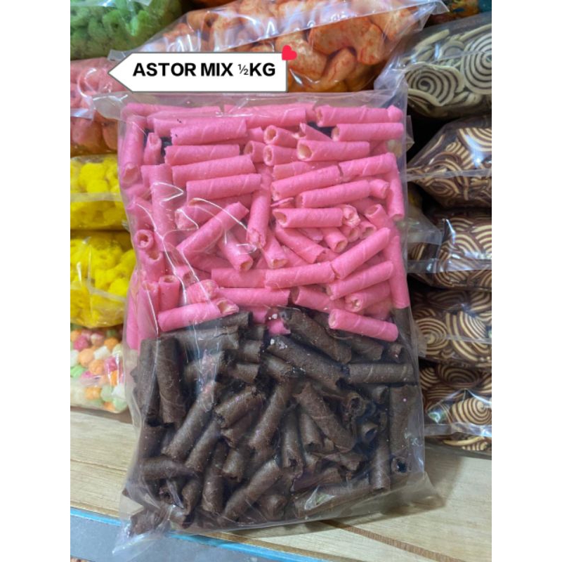 

Snack Kiloan Astor Campur Rasa 500gr/½kg