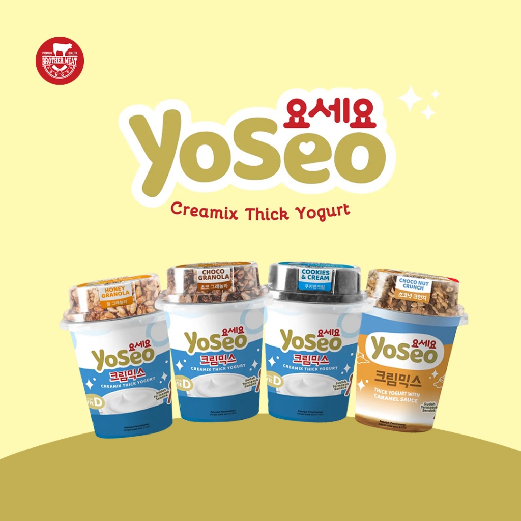 

Yoseo Creamix Thick Yogurt 100gr - Brothermeatshop