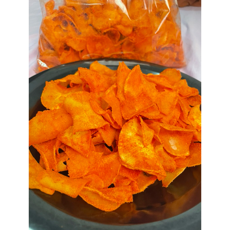 

Kripik Singkong BALADO Kering [Pedas Gurih] HOMEMADE
